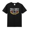 Hot Sale Men's T Shirt 100%Cotton Vintage Hard Band Men and Women Te Hip Hop Clothing Music Hip Hop Guns N Roses Y2k Tops
