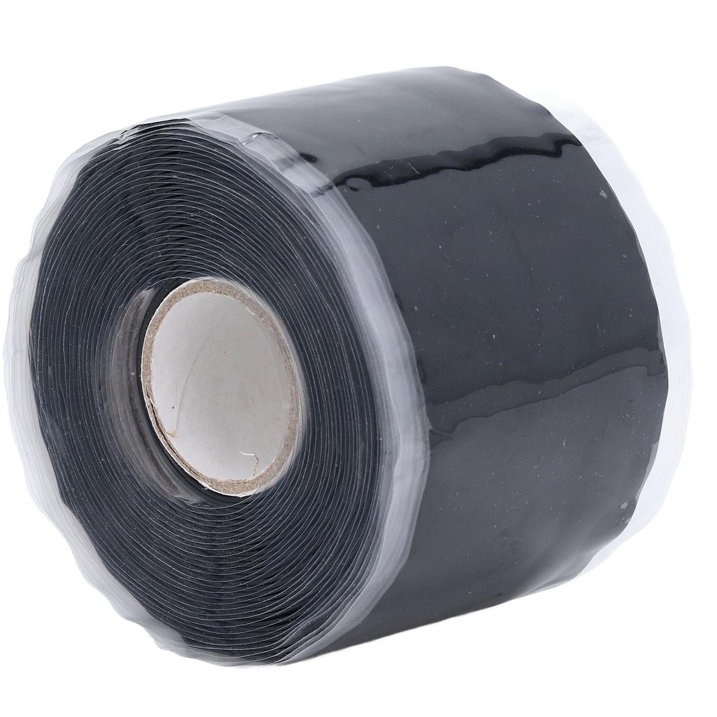 Silicone Rubber Repair Tape 5m Length 50mm Width 0.8mm Thick Self Adhesive Water Hose Leak Seal Tape