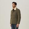 Ferraromilano Outer Quilted Waxed Wool Archive Khaki (Am0Eaj45226)