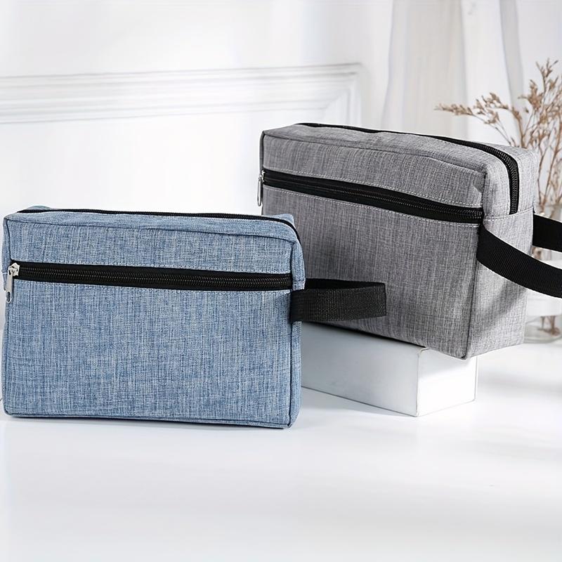 Large Capacity Toiletry Bag, Multifunctional Men's Shaving Organizer, Portable Travel Cosmetic Storage