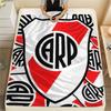 River Plate Team,pattern Flannel Blanket, High Quality Comfortable for All Seasons, Home Decor, Warmth and Comfort, Perfect for Gifts.