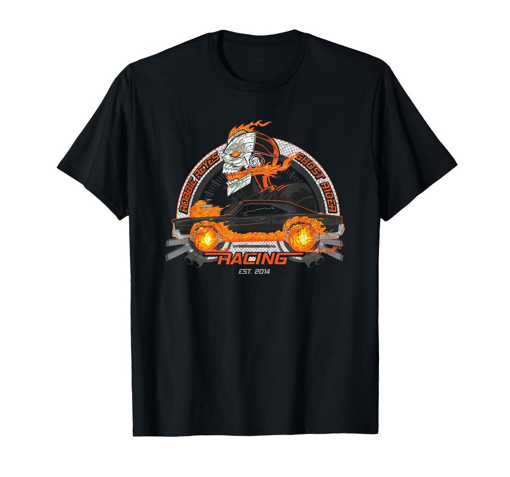 Marvel Ghost Rider Hell Car Robbie Ray's Racing T-Shirt