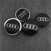 MMM New Black Grey 4pcs Set Audi Car Wheel Center Caps 60mm 61mm 69mm 68mm Automotive for Audi A3 A4 A5 A6 A7 A8 S4 S6 4B0601170