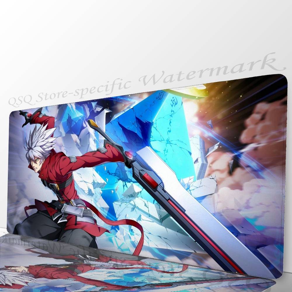 Anime Game B-BLAZBLUE Mousepad Non-slip Suitable For Office Computers Laptops E-sports Game Desk Mats XXL Keyboard