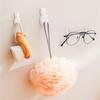 Cats Shaped Hooks Strong Adhesive Door Hanger Plastic Wall Mount Organizers Key Holder Decorative Space Saving Solution