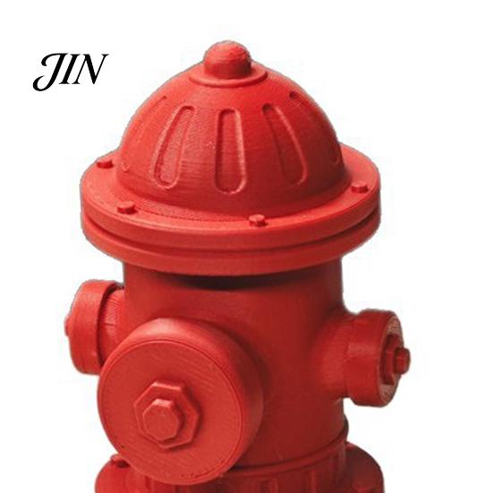 Novelty Desk Gadget 3D Printed Mini Fire-Hydrant Fidget Toy, Clickable Crisp Sound Stress Relief Toy Compact Anxiety Decoration for Office Home, Funny
