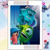 Disney 5D DIY Diamond Painting Monsters Inc DIY Drill Embroidery Cartoon Art Home Decoration Rhinestone Pictures