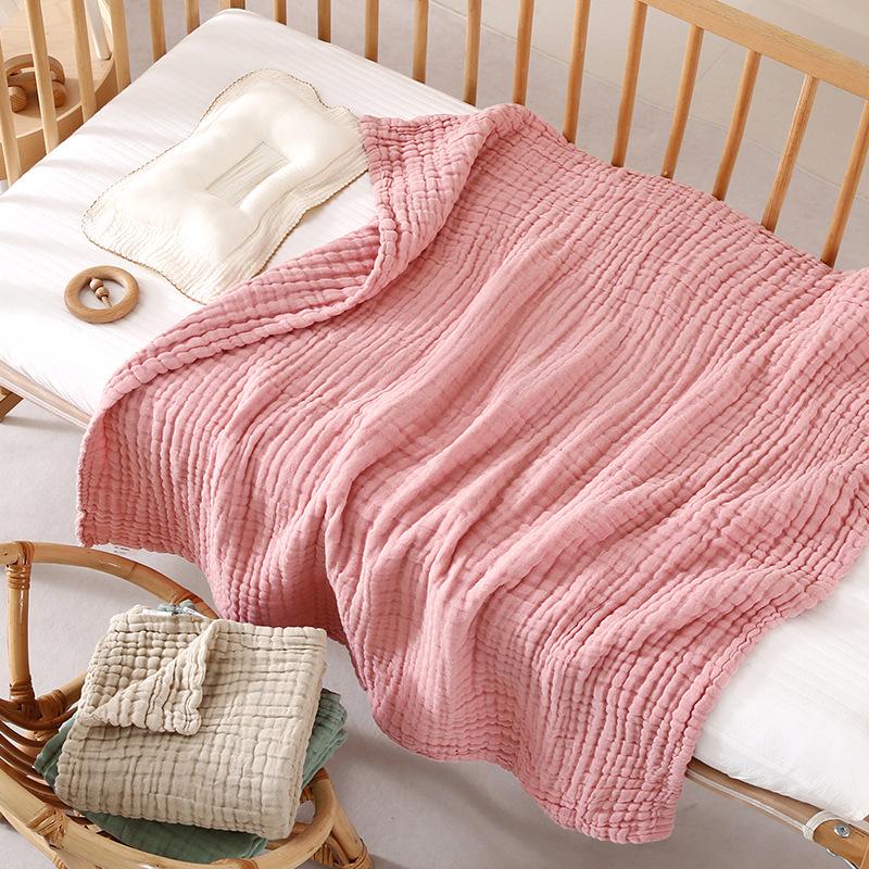 Asciugamano e Coperta da Bagno per Bambini in Cotone Classe A a 6 Strati di Garza