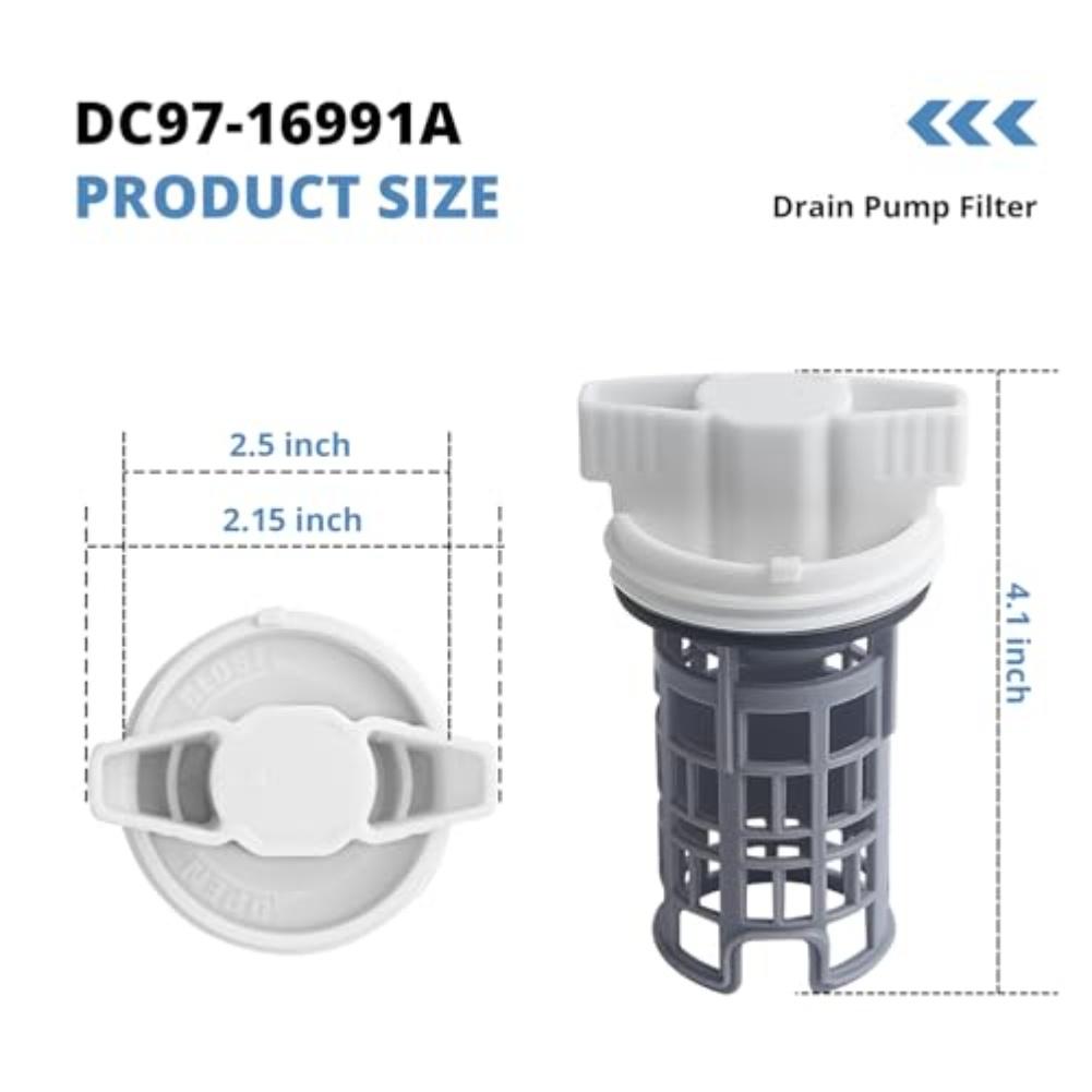 1pc Washing Machine Drainage Net Filter For Samsung Washer Drain Pump Filter DC97-16991A For Durable & Leak-Proof Filter Parts