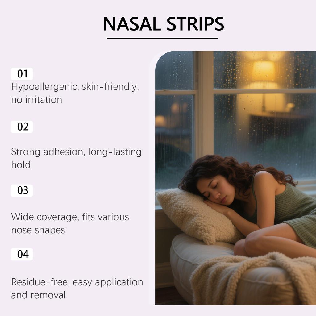 Nasal Patches, Snoring Patches, Nasal Patches Prevent Snoring, Reduce Snoring, Nasal Congestion And Improve Sleep