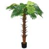 Artificial Cycas Palm with Pot 160 Cm Green