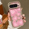 Y2K Retro Gradient Love Hearts Pattern Case For Google Pixel 10 Pro XL Pixel 9A 9 Pro 8 7 8A 7A Shockproof Bumper Soft Silicone Cover