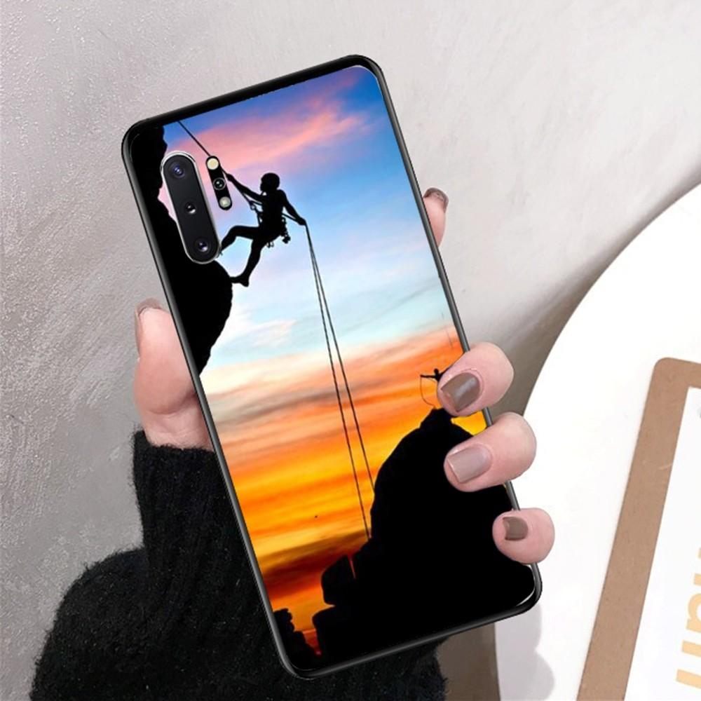 Climbing Mountain Phone Case For Samsung Note 8 9 10 20 Pro Plus Lite M 10 11 20 30 21 31 51 A 21 22 42 02 03