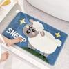 Super Soft Cartoon Plush Floor Mat Wear-resistant Water-absorbing Carpet Bathroom Water-absorbing Non-slip Floor Mat Home