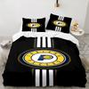 Pacers Basketball Team  Bedding Set 3pcs, High Quality Bedding Set Including 1pc Duvet Cover And 2pcs Pillowcases for Bedroom, Dormitory Gift
