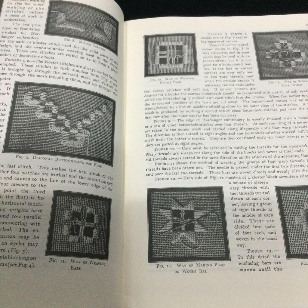 [USED] Hardanger Embroidery, English Books, Embroidery, Hardanger Embroidery