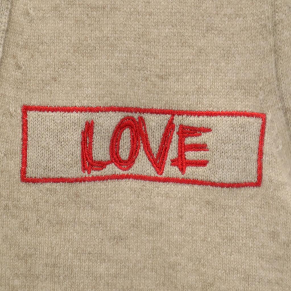 Givenchy Made In Italy Cashmere Blend Long Sleeve Cardigan XS Beige Women Used