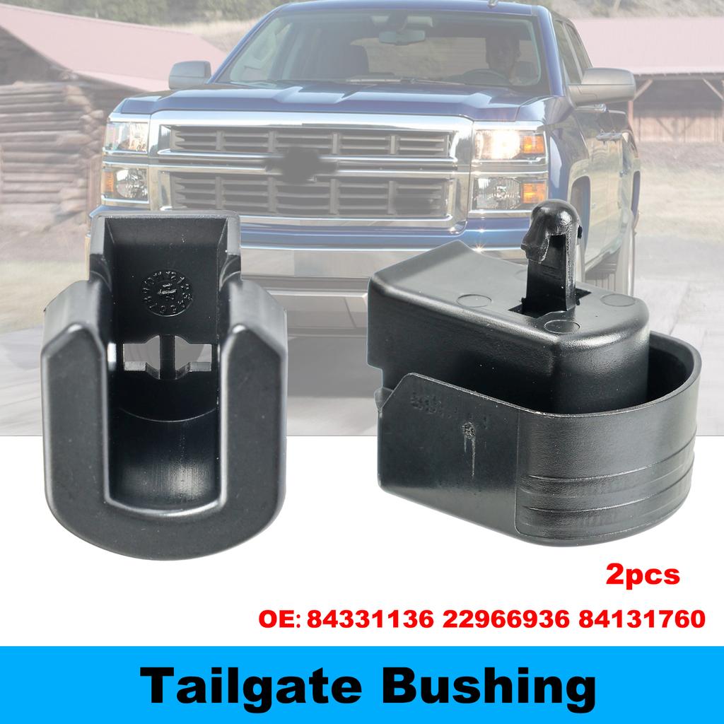 2Pcs Rear Tailgate Bushing Lift 84331136 84131760 22966936 For Chevrolet Silverado Colorado GMC Sierra 2014 2015 2016 2017-2020