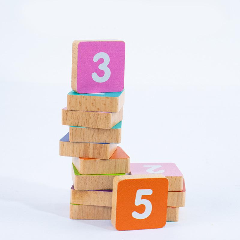 Kids Montessori Toys Wooden Finger Numbers Math Toy Children Counting Early Learning Educational Toys Toddlers Intelligence Game