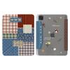 Cartoon Bear Tri-Fold IPad Case With Pen Slot 10th Gen Air 8 7 6 5 Y-Clasp Smart Cover