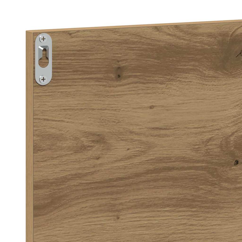 Mirror Cabinet in Artisan Oak 90 x 10.5 x 37 cm Particleboard