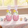 Hand-Painted Easter Bunny Figurine Simulation Bunny Easter Bunny Ornament  Party Decoration