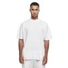 Build Your Brand Mens Mock Neck Oversized T-Shirt