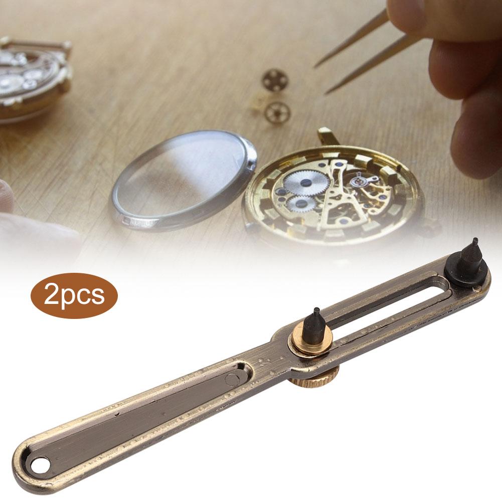 2pcs Watch Opener Two Feet Copper Watch Back Case Opener Repairing Tool