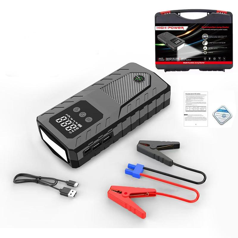 12V Car Emergency Jump Starter & High-Capacity Mobile Phone Charger