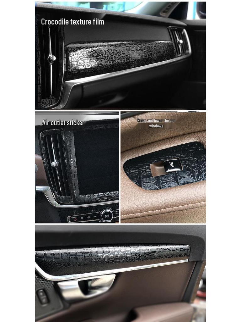 Volvo S90 Carbon Fiber Interior Trim Stickers