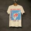 90. léta rocková kapela Dire Straits On Every Street band Repro tričko vtg Unisex tričko