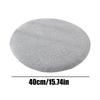 Round Washable Sherpa Seat Cushion Soft Reusable Non-slip Seat Cushion Home Daily Decor for Car Seat Accent Chairs Vanity Chairs