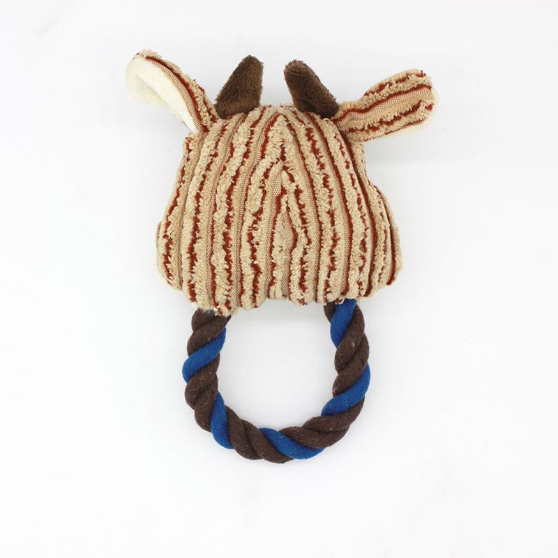 Dyr Form Kjæledyr Hund Kosedyr for Små Hunder Plysj Knirkende Valp Katt Tygeleke Yorkshire Terrier mascotas perros accesorios