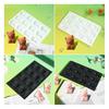 Bear Shaped Silicone Mousse Mold Reusable Baking Mold for Cakes Desserts Heat Resistant Non-Stick & Easy Clean Baking Mold for Home Bakers & Sweet