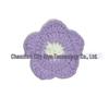 Hand-Crocheted 3D Lace Flower Patches for Clothing Decoration