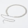 Women's Little Flavored Waist Chain Inlaid Diamond Crystal Accessories Women's Metal Chain with Skirt Dress Sweater