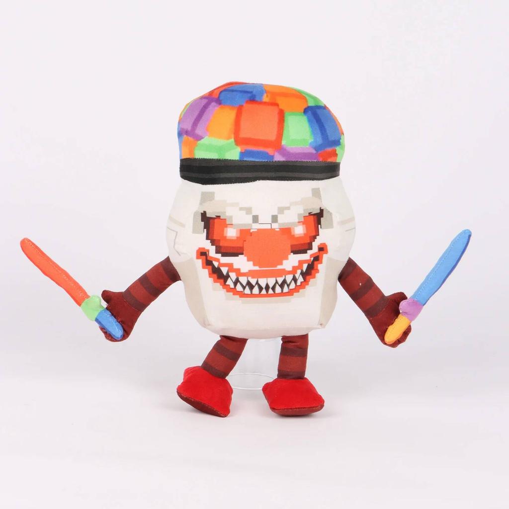 25cm Steal A Brainrot Esok Sekolah Plush No.9 House Stuffed Animal Plush Stuffed Animal Toy Kawaii Toys For Kids Christmas Gifts