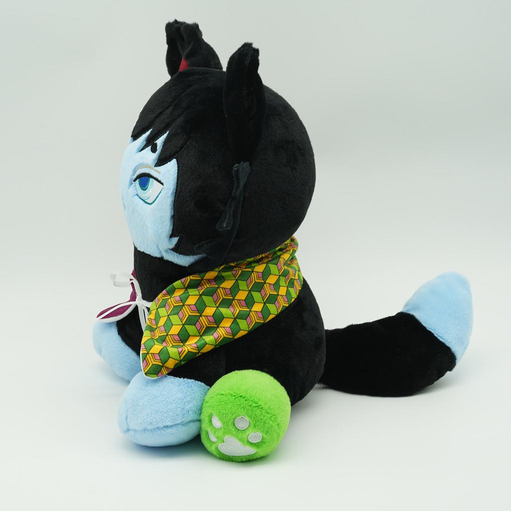 Demon Slayer Giyuu Tomioka Plush Toy Cartoon Stuffed Animal For Kids Fans