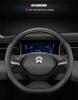 NIO Steering Wheel Cover: Genuine Leather D-Shape for ES6, ES8, EC6 Models - All-Season Protection.