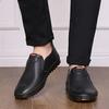 Fashion Men Shoes Casual Summer Mens Loafers Leather Moccasins Comfy Breathable Slip On Boat Shoes Male Boat Male Beanie Shoes Plus Size