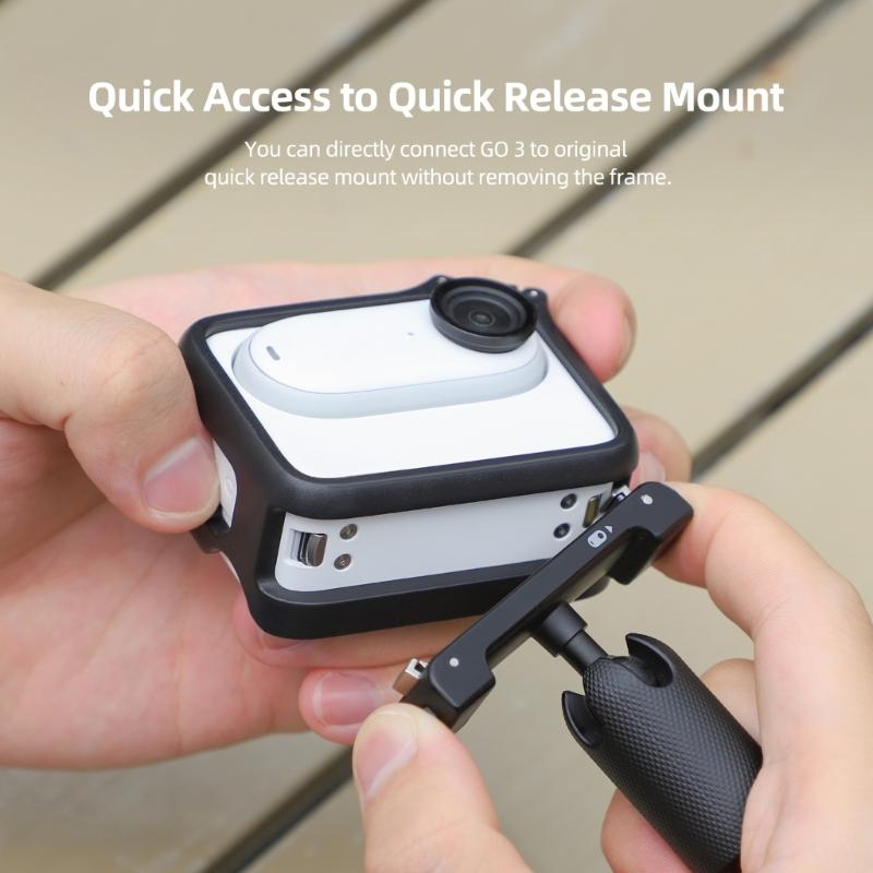 Camera Cage Protective Case for Insta 360 GO3 Accessories Cage Frame Case Bezel for Insta 360 GO3 Protective Case