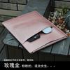 Slim Laptop Sleeve Case MacBook Air Pro 13.3 14 15.3 Inch M1 M2 M3 Chip Protective Inner Bag PU Leather