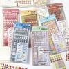 Four Seasons Korean Style Artistic Dot Marker Stickers Set for Journals