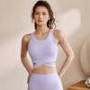 Cross-Border Medium Tenacity Shockproof Quick-Drying Comfort Yoga Vest Gym Beauty Back Running Exercise Underwear Women's Outwear
