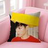 CChoi SeungG Hyun TTOP Cushion Cover Natural Linen Pillow Case DoubleSided Print Decorative Sofa Pillowcase Home Decor Gift