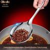 Heavy-Duty 316L Stainless Steel Skimmer Ladle - Large One-Piece Kitchen Strainer Spoon