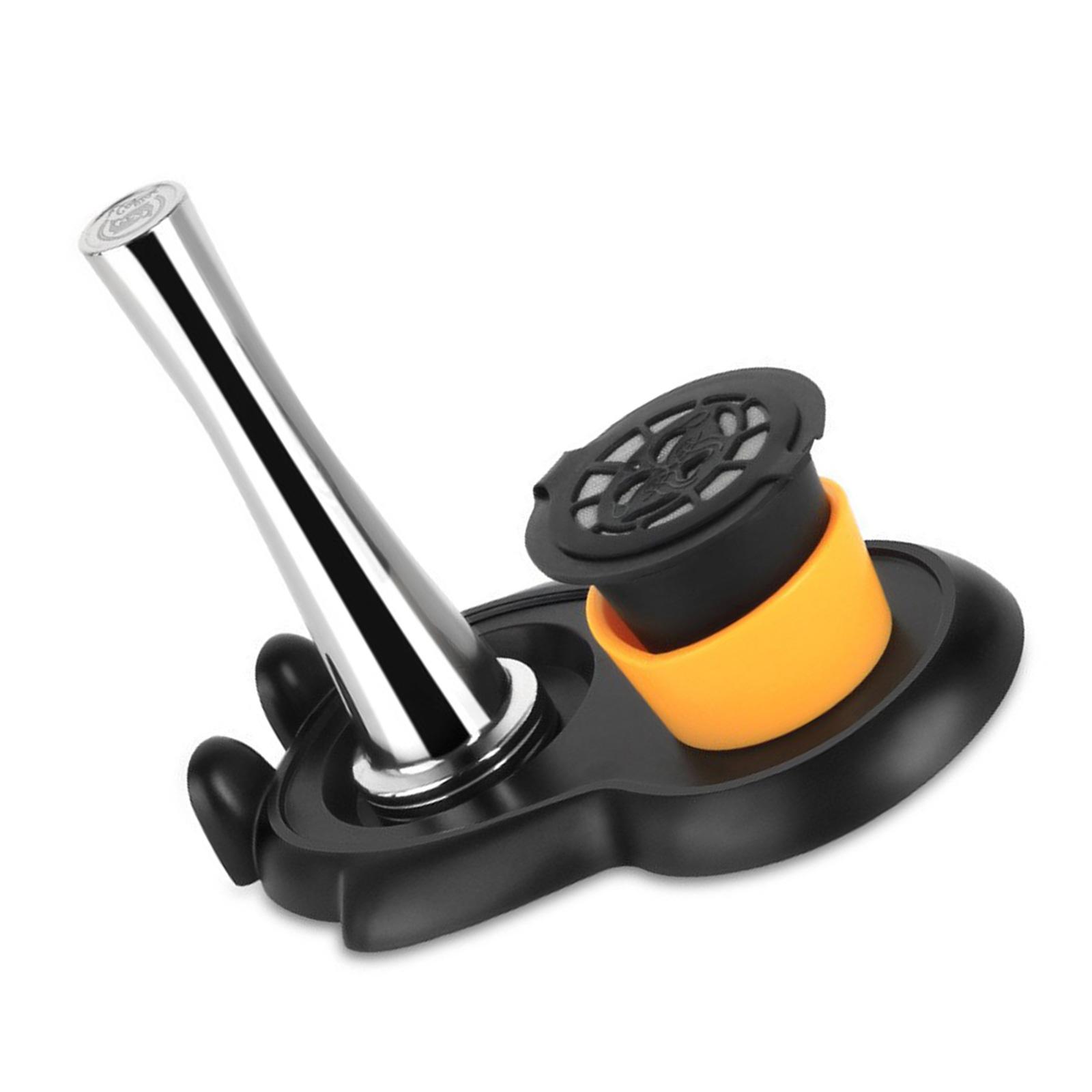 Coffee Espresso Tamper Capsuled Coffee Powder Hammer Tamper Stainless Steel Flat Base Solid Hammer Coffee Press Tool