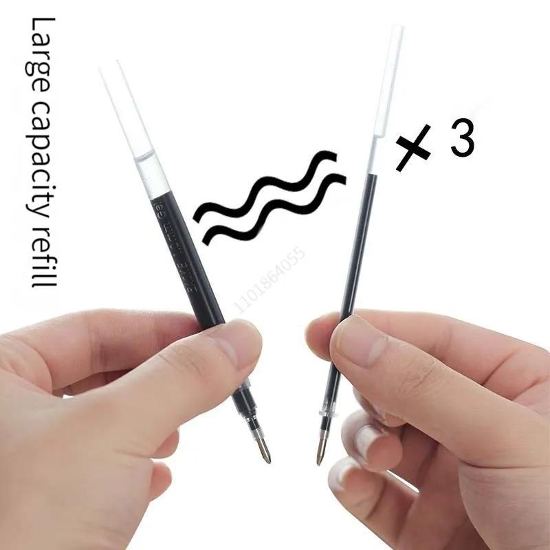 0,5/0,7/1,0 mm veľkokapacitné kancelárske biznis gélové perá podpisové pero na písanie školských kancelárskych potrieb, roztomilé písacie potreby