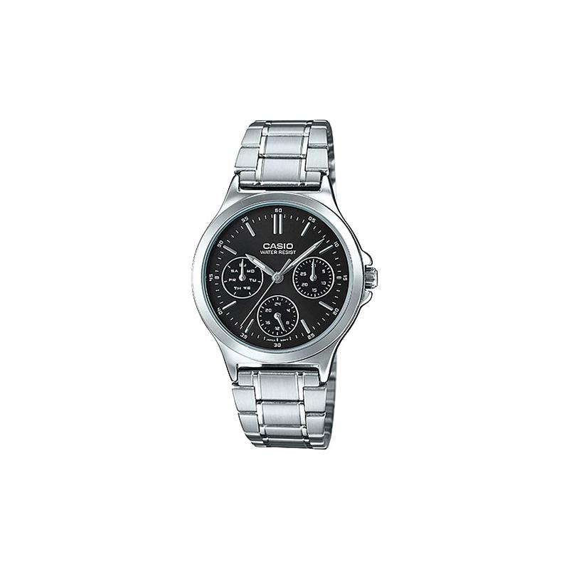 

Casio CASIOSTANDARD Series Business Casual Fashion Classic Pointer Three Eyes Six Needles Roman Scale Waterproof Quartz Movement LTP-V300D-1A чёрный