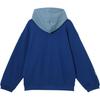 Puma X Phantaci Collaboration Drop Shoulder Drawstring Color Block Hoodie Unisex Hoodies Blue-Glaze 631404-46